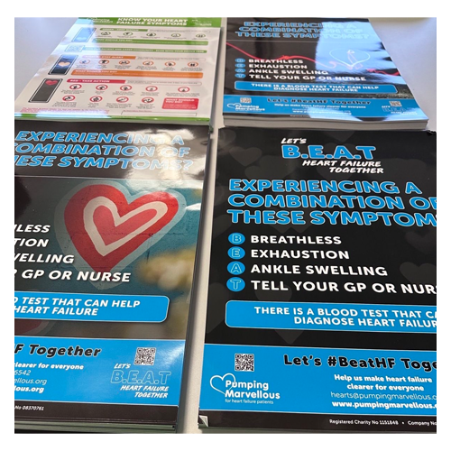 Heart Failure Awareness week A2 Poster set (max order quantity 1)