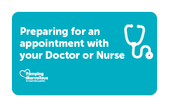 Preparing for an appointment with your Doctor or Nurse