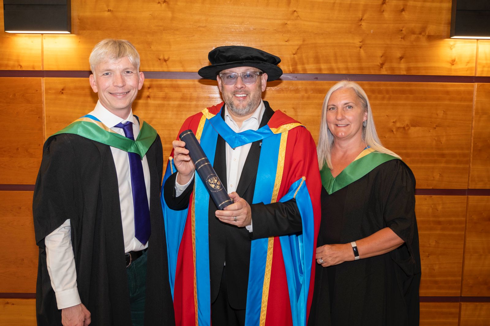 Pumping Marvellous CEO Received Award of Honorary Degree of Doctor of the University at Glasgow Caledonian University